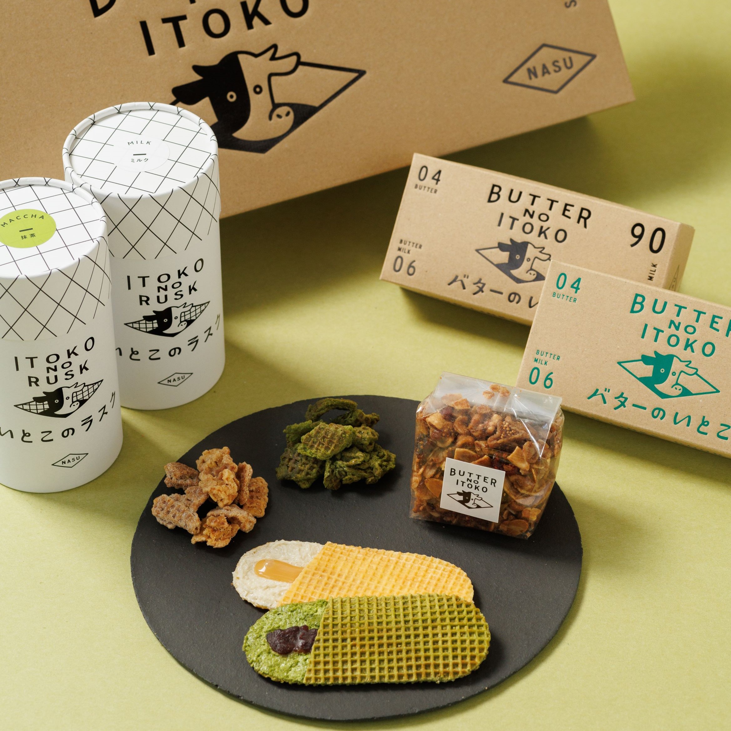 【初夏限定】バターのいとこ詰め合わせ（ミルク味・宇治金時味）