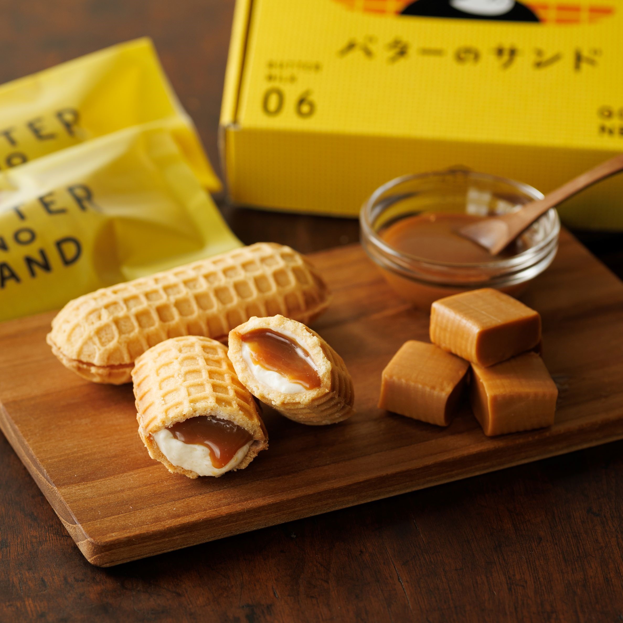 バターのサンド キャラメル 8個入り