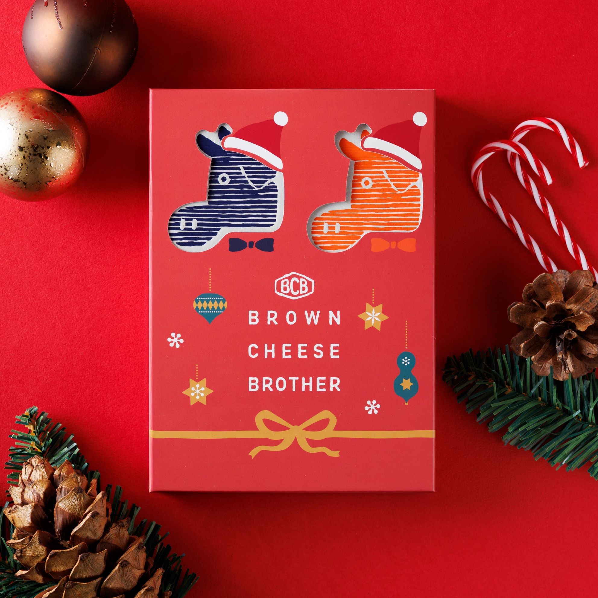 BROWN CHEESE BROTHERクリスマススリーブセット