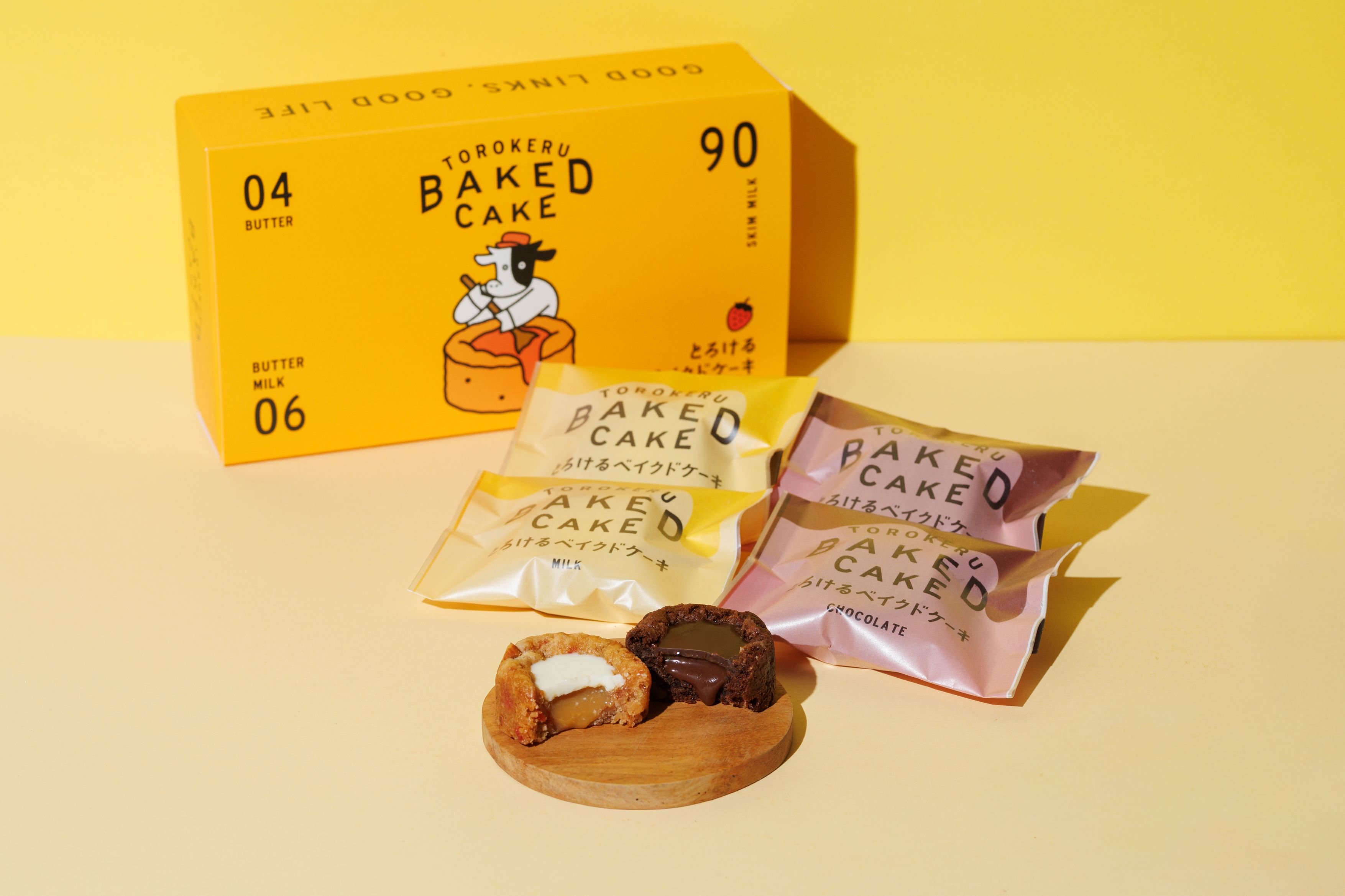 とろけるベイクドケーキ アソートのイメージ