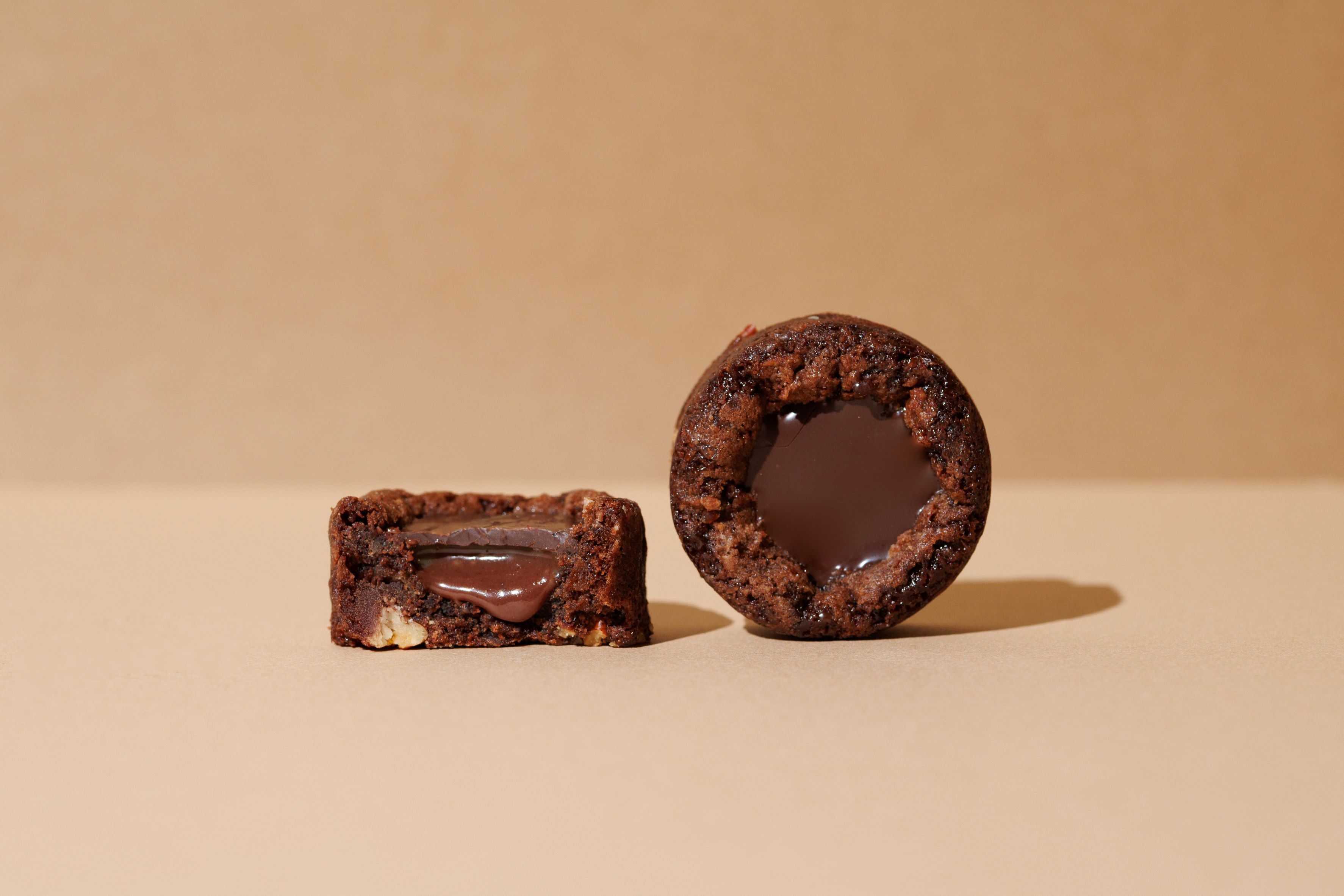 ゴーフレット生地を使ったケーキ生地のイメージ